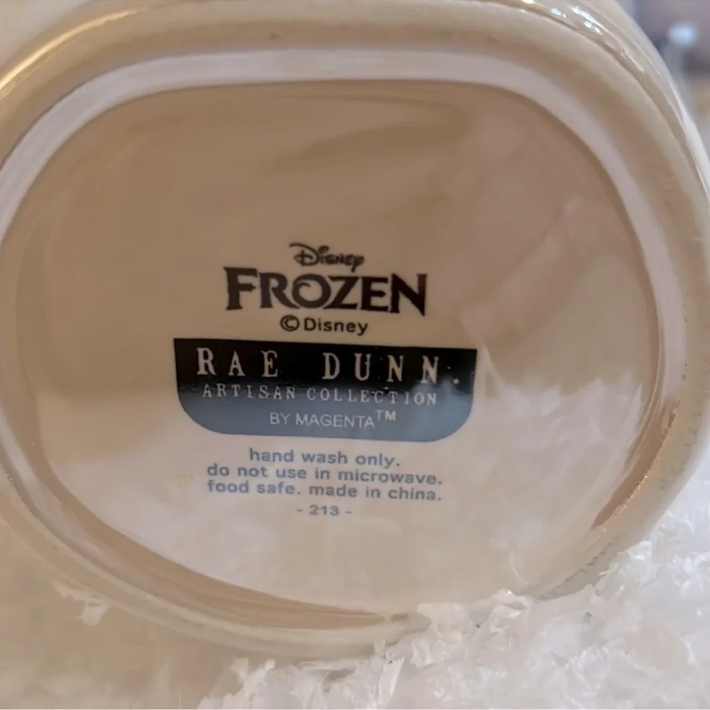 Rae Dunn Disney Frozen coffee mug
